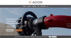 Desktop Screenshot of acon.gr